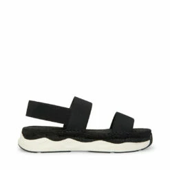 Deals 😀 Wholesale 🎁 SteveMadden SIRRIUS WHITE FABRIC 🔔 🛒 -Steve Madden Shoes For Women Shop COOL PLANET SIRIUS BLACK SIDE 2