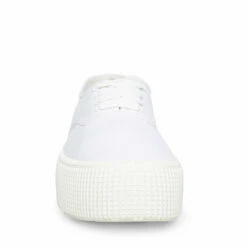 Best Sale 👏 New ⌛ SteveMadden STREAM WHITE FABRIC ⌛ 🎉 -Steve Madden Shoes For Women Shop COOL PLANET STREAM WHITE FRONT