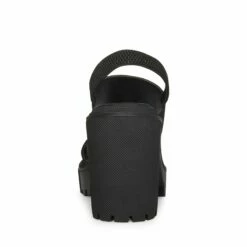 New ❤️ Flash Sale 🎉 SteveMadden STEM BLACK FABRIC ⭐ 😍 -Steve Madden Shoes For Women Shop COOLPLANET STEM BLACK FAB BACK