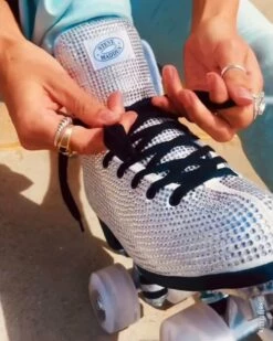 Promo 🌟 Wholesale ⌛ SteveMadden SK8R RHINESTONES ⭐ 💯 -Steve Madden Shoes For Women Shop RhinestoneSkate kellllllllllls 4