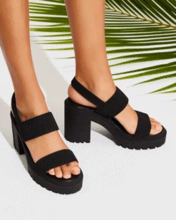 New ❤️ Flash Sale 🎉 SteveMadden STEM BLACK FABRIC ⭐ 😍 -Steve Madden Shoes For Women Shop SM COOL PLANET SPRING 2022 SHOT 31 0237
