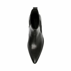 Best reviews of 🥰 Best Pirce ❤️ SteveMadden CAUTION BLACK LEATHER 😍 ❤️ -Steve Madden Shoes For Women Shop STEVEMADDEN BOOTIES CLARISE 002 BLACK LEATHER TOP 1