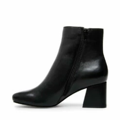 Wholesale 🥰 Budget 🤩 SteveMadden DAVIST BLACK LEATHER 😍 🤩 -Steve Madden Shoes For Women Shop STEVEMADDEN BOOTIES DAVIST BLACK LEATHER INSIDE