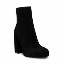 Brand new 🔔 Coupon ✨ SteveMadden MAIN BLACK SUEDE 😍 ✨ -Steve Madden Shoes For Women Shop STEVEMADDEN BOOTIES MAIN BLACK SUEDE