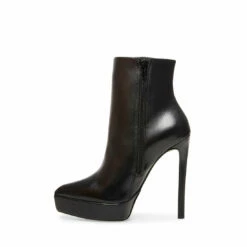 Brand new 😉 Promo 🛒 SteveMadden VELINA BLACK LEATHER 😀 🔔 -Steve Madden Shoes For Women Shop STEVEMADDEN BOOTIES VELINA BLACK LEATHER INSIDE
