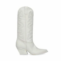 New โจ Promo ๐ฅ SteveMadden WEST SILVER LEATHER โ ๐ 27 New โจ Promo ๐ฅ SteveMadden WEST SILVER LEATHER โ ๐ -Steve Madden Shoes For Women Shop STEVEMADDEN BOOTS WEST WHITE LEATHER SIDE 5