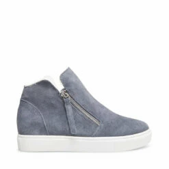 Wholesale ✔️ Buy 🔥 SteveMadden CALIBER-F GREY SUEDE 🛒 ⭐ -Steve Madden Shoes For Women Shop STEVEMADDEN COLD WEATHER CALIBER F GREY SUEDE SIDE 1