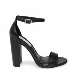 Top 10 🧨 Top 10 🌟 SteveMadden CARRSON-R CRYSTAL 😀 ❤️ -Steve Madden Shoes For Women Shop STEVEMADDEN DRESS CARRSON BLACK LEATHER SIDE