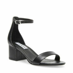 Outlet 🤩 Deals 🌟 SteveMadden IRENEE BLACK LEATHER ✔️ 😍 -Steve Madden Shoes For Women Shop STEVEMADDEN DRESS IRENEE BLACK LEATHER