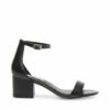 Outlet 🤩 Deals 🌟 SteveMadden IRENEE BLACK LEATHER ✔️ 😍 -Steve Madden Shoes For Women Shop STEVEMADDEN DRESS IRENEE BLACK LEATHER SIDE