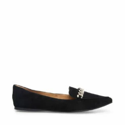 Coupon 💯 Buy 🎁 SteveMadden FARRELL BLACK SUEDE ❤️ 🧨