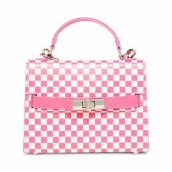 Cheap ⌛ Hot Sale 🛒 SteveMadden BDIGNIFY RED PATENT 👏 ✨ -Steve Madden Shoes For Women Shop STEVEMADDEN HANDBAGS BDIGNIFY PINK CHECKER