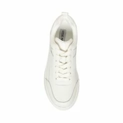 Cheap 👏 Best Pirce ⌛ SteveMadden HANSEL WHITE ⭐ 🔔 -Steve Madden Shoes For Women Shop STEVEMADDEN INTL HANSEL WHITE LEATHER TOP