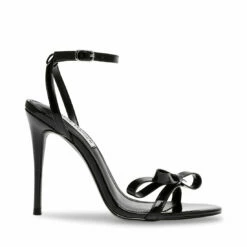 New 😉 Coupon 🎉 SteveMadden BRADSHAW BLACK ⌛ 🧨 -Steve Madden Shoes For Women Shop STEVEMADDEN SANDALS BRADSHAW BLACK PATENT SIDE 2