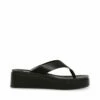 Best Pirce ✨ Budget 🧨 SteveMadden CARLENE BLACK 👏 ❤️ -Steve Madden Shoes For Women Shop STEVEMADDEN SANDALS CARLENE BLACK SIDE 1