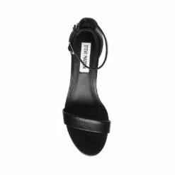 Outlet 🤩 Deals 🌟 SteveMadden IRENEE BLACK LEATHER ✔️ 😍 -Steve Madden Shoes For Women Shop STEVEMADDEN SANDALS IRENEE BLACK LEATHER TOP