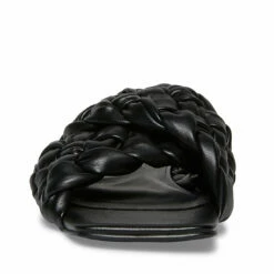 Coupon 🤩 Best deal 🔥 SteveMadden MARINA BLACK ✨ ⭐ -Steve Madden Shoes For Women Shop STEVEMADDEN SANDALS MARINA BLACK FRONT