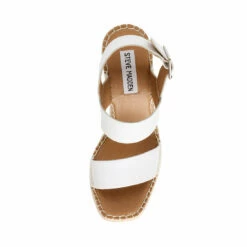 New โจ Discount ๐ SteveMadden MERIDIAN WHITE LEATHER ๐ โจ 12 New โจ Discount ๐ SteveMadden MERIDIAN WHITE LEATHER ๐ โจ -Steve Madden Shoes For Women Shop STEVEMADDEN SANDALS MERIDIAN WHITE LEATHER TOP