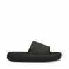 Buy 👍 Best reviews of ❤️ SteveMadden SCUBA BLACK 🤩 ✔️ -Steve Madden Shoes For Women Shop STEVEMADDEN SANDALS SPUNGY BLACK SIDE 2