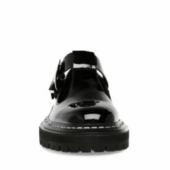 Best deal 💯 Top 10 🤩 SteveMadden SUZEY BLACK 💯 🌟 -Steve Madden Shoes For Women Shop STEVEMADDEN SANDALS SUZEY BLACK PATENT FRONT