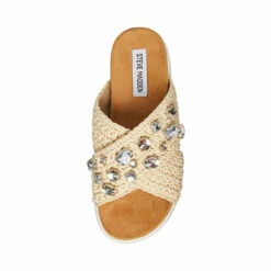 Best deal ⭐ Deals 🔔 SteveMadden AMANDY NATURAL MULTI 🧨 🎁 -Steve Madden Shoes For Women Shop STEVEMADDEN SHOES AMANDY NATURAL MULTI TOP