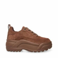 Promo 🥰 Hot Sale 😍 SteveMadden BRIGGS BROWN SUEDE 👍 🧨 -Steve Madden Shoes For Women Shop STEVEMADDEN SHOES BRIGGS BROWN SUEDE SIDE 1