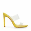Hot Sale 🔔 Discount ⭐ SteveMadden CLARABETH YELLOW 💯 ❤️ -Steve Madden Shoes For Women Shop STEVEMADDEN SHOES CLARABETH YELLOW SIDE 1