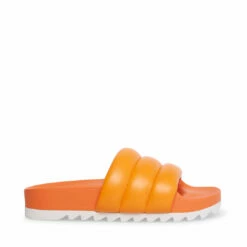 Best Pirce 😍 Promo 🔔 SteveMadden CUSHY WHITE 🔥 🔔 -Steve Madden Shoes For Women Shop STEVEMADDEN SHOES CUSHY ORANGE SIDE 2