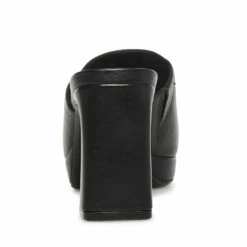 Promo ⌛ Brand new 🛒 SteveMadden DEDICATE BLACK LEATHER 🛒 😀 -Steve Madden Shoes For Women Shop STEVEMADDEN SHOES DEDICATE BLACK BACK