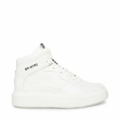 Best Pirce 🔥 Top 10 🛒 SteveMadden HOOP WHITE 😀 🥰 -Steve Madden Shoes For Women Shop STEVEMADDEN SHOES HOOP WHITE SIDE 1
