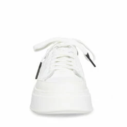 Discount 🎉 Budget ✔️ SteveMadden IBBY WHITE BLACK 💯 🎁 -Steve Madden Shoes For Women Shop STEVEMADDEN SHOES IBBY WHITE BLACK FRONT