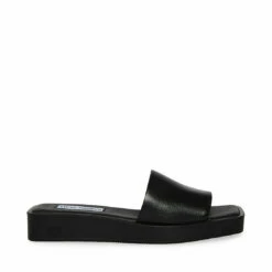 Cheapest 🧨 Brand new 😍 STEVEMADDEN IMARA BLACK LEATHER 🌟 🛒 -Steve Madden Shoes For Women Shop STEVEMADDEN SHOES IMARA BLACK LEATHER SIDE 1 1