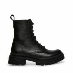 Best Sale 🛒 Top 10 🎁 SteveMadden JAMISYN BLACK LEATHER 👍 ✨