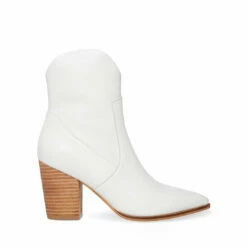 Best Sale 🥰 Best Sale 💯 SteveMadden JANETTA BROWN SUEDE 🔥 ✨ -Steve Madden Shoes For Women Shop STEVEMADDEN SHOES JANETTA WHITE LEATHER3 2