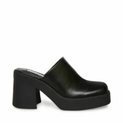 Brand new 👏 Top 10 🤩 SteveMadden KAM BLACK LEATHER ✔️ 😍 -Steve Madden Shoes For Women Shop STEVEMADDEN SHOES KAM BLACK LEATHER SIDE 1
