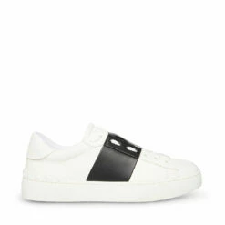 New ✔️ Best Pirce 👏 SteveMadden KEATON WHITE BLACK 🤩 🎉