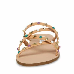 Promo 🎉 Cheapest 😀 SteveMadden KELSEY NATURAL MULTI 🤩 🔔 -Steve Madden Shoes For Women Shop STEVEMADDEN SHOES KELSEY NATURAL MULTI FRONT 1