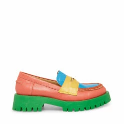Cheap ❤️ Deals ⭐ SteveMadden LAWRENCE BONE LEATHER 🛒 🔔 -Steve Madden Shoes For Women Shop STEVEMADDEN SHOES LAWRENCE BRIGHT MULTI SIDE