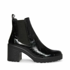Best reviews of ✨ Outlet 💯 SteveMadden LEHANNA BLACK CROCODILE ❤️ 🧨