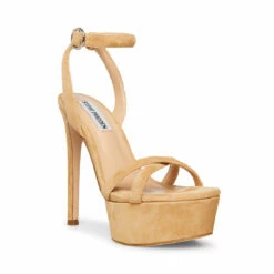 Steve Madden Shoes For Women Shop -Steve Madden Shoes For Women Shop STEVEMADDEN SHOES MARCIANA CAMEL SUEDE