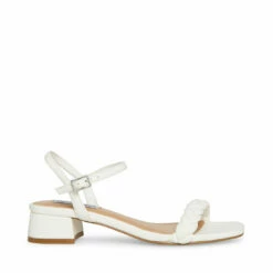 Best Sale 🤩 Cheap 😍 STEVEMADDEN MELINDA NATURAL MULTI 🔔 👏 -Steve Madden Shoes For Women Shop STEVEMADDEN SHOES MELINDA WHITE SIDE 4