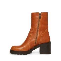 Outlet 🤩 Coupon 🛒 SteveMadden NAYA COGNAC LEATHER 🛒 ✨ -Steve Madden Shoes For Women Shop STEVEMADDEN SHOES NAYA COGNAC LEATHER INSIDE