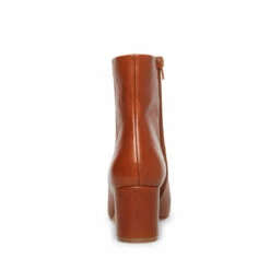 Hot Sale 🛒 Top 10 ❤️ SteveMadden OSSIE COGNAC LEATHER 👍 👏 -Steve Madden Shoes For Women Shop STEVEMADDEN SHOES OSSIE COGNAC LEATHER BACK