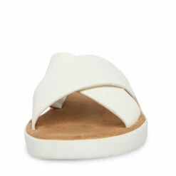 Cheapest 🛒 Deals ❤️ SteveMadden PERCY WHITE LEATHER ⭐ 😍 -Steve Madden Shoes For Women Shop STEVEMADDEN SHOES PERCY WHITE LEATHER FRONT