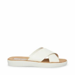 Cheapest 🛒 Deals ❤️ SteveMadden PERCY WHITE LEATHER ⭐ 😍 -Steve Madden Shoes For Women Shop STEVEMADDEN SHOES PERCY WHITE LEATHER SIDE 3