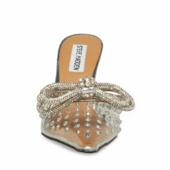 Promo ✨ Coupon 🧨 STEVEMADDEN RENAE CLEAR 🔥 👍 -Steve Madden Shoes For Women Shop STEVEMADDEN SHOES RENAE SILVER FRONT