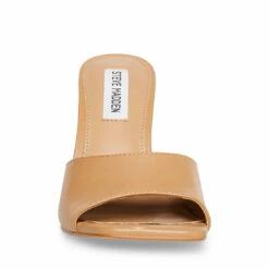 Best deal 🔔 Flash Sale 😀 SteveMadden SIGNAL TAN LEATHER 😍 ❤️ -Steve Madden Shoes For Women Shop STEVEMADDEN SHOES SIGNAL NUDE LEATHER FRONT