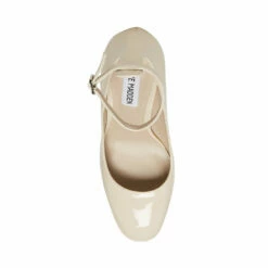 Outlet ✔️ Deals 👏 STEVEMADDEN SKYRISE BONE PATENT 🔥 ❤️ -Steve Madden Shoes For Women Shop STEVEMADDEN SHOES SKYRISE BONE PATENT TOP