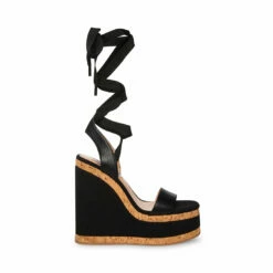 Flash Sale 🌟 Promo 🛒 SteveMadden SOFIA BONE 🧨 ❤️ -Steve Madden Shoes For Women Shop STEVEMADDEN SHOES SOFIA BLACK SIDE 1