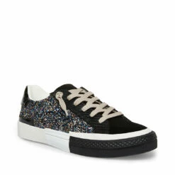 Deals 😉 Best Sale 🤩 SteveMadden EMBARK BLACK GLITTER 🧨 ⌛ -Steve Madden Shoes For Women Shop STEVEMADDEN SHOES SWEET BLACK MULTI